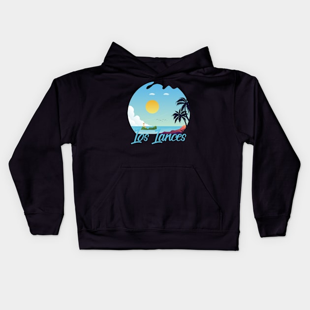 Los Lances: Sun, sand and relaxing Kids Hoodie by ArtMomentum